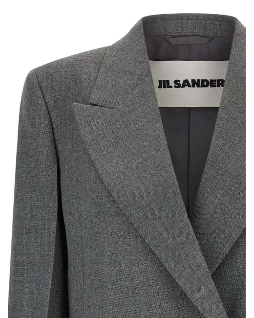 Blazer con bolsillo en el pecho Jil Sander de color Gray