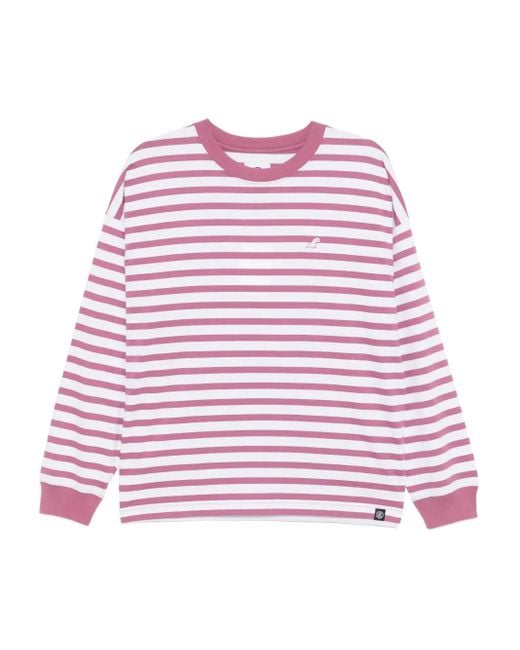 SPORT b. by agnès b. Pink Dino-Embroidered T-Shirt for men