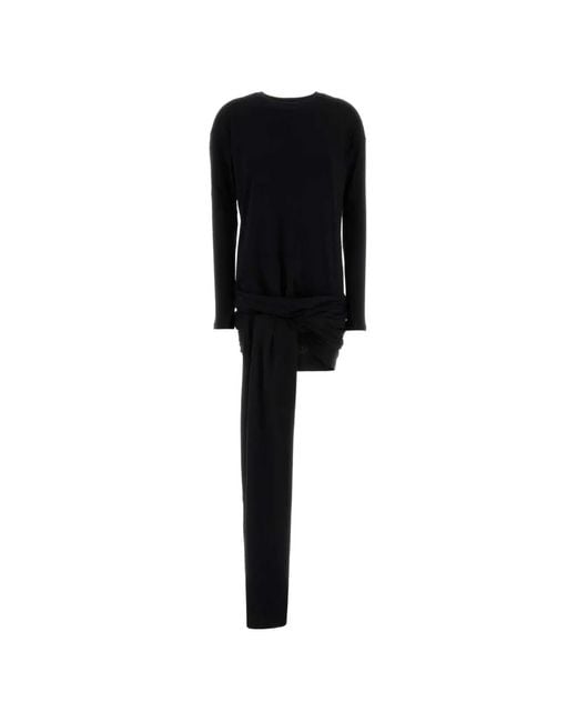 GIMAGUAS Black Ashley Knotted-Detail Mini Dress