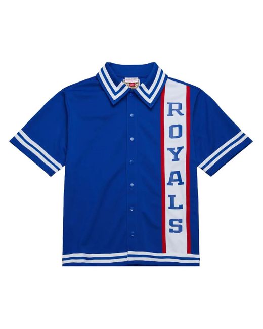 Mitchell & Ness Sacramento Kings Shooting Overhemd in het Blue voor heren