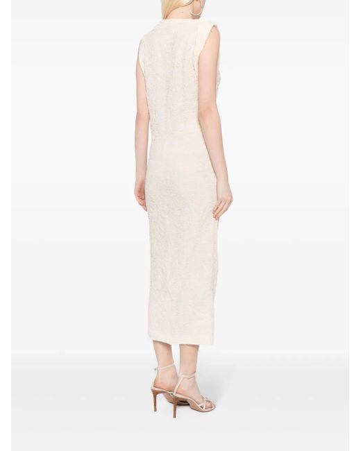 Isabel Marant White Franzy Midi Dress