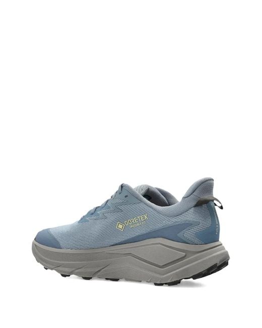 Hoka One One Blue Challenger 8 Gtx Lace-Up Sneakers for men