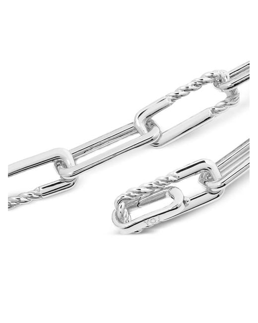 Yoj Metallic Rope Chain Bracelet