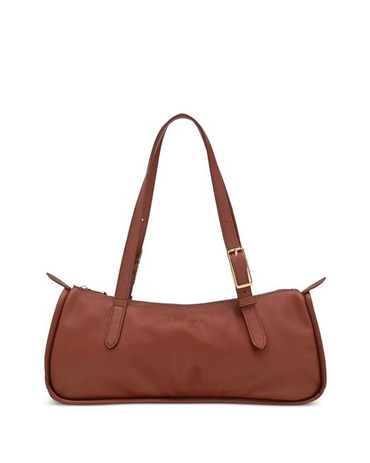 Longchamp Brown Looong L Shoulder Bag