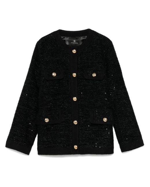 Anine Bing Black Lydia Jacket