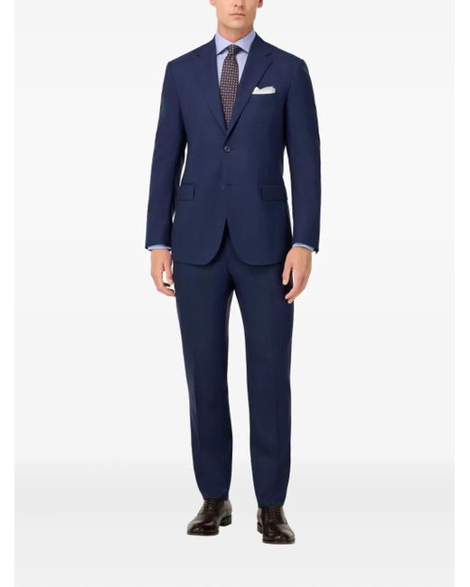 Boggi Blue Prince Of Wales Check-pattern Suit for men