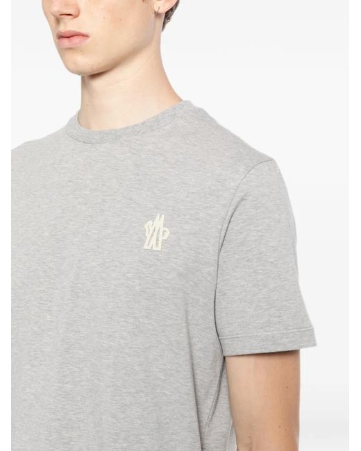 Moncler White Logo T-Shirt (Set Of Three) for men