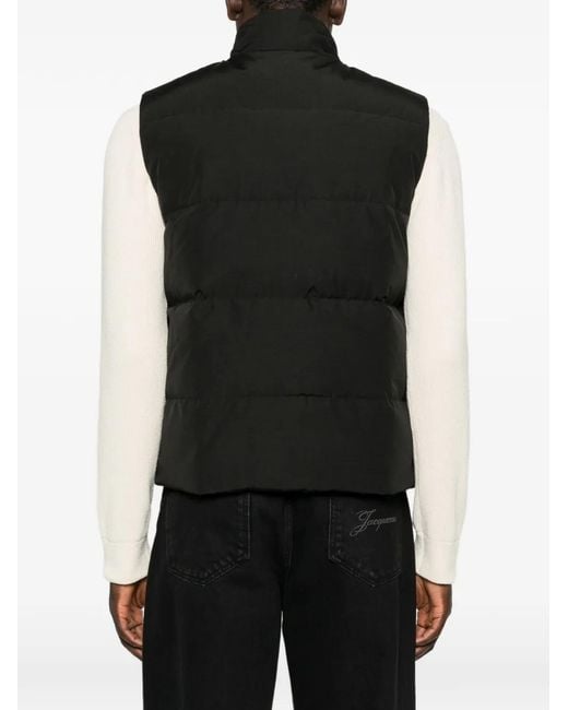 Canada Goose Black Freestyle Padded Gilet for men