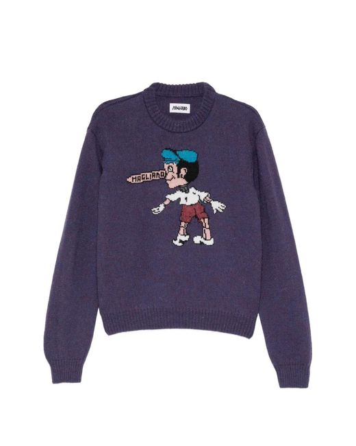 Magliano Blue Pinocchio Sweater for men