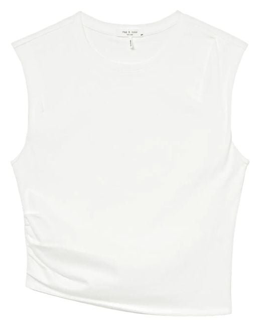 Rag & Bone White Mica Tank Top