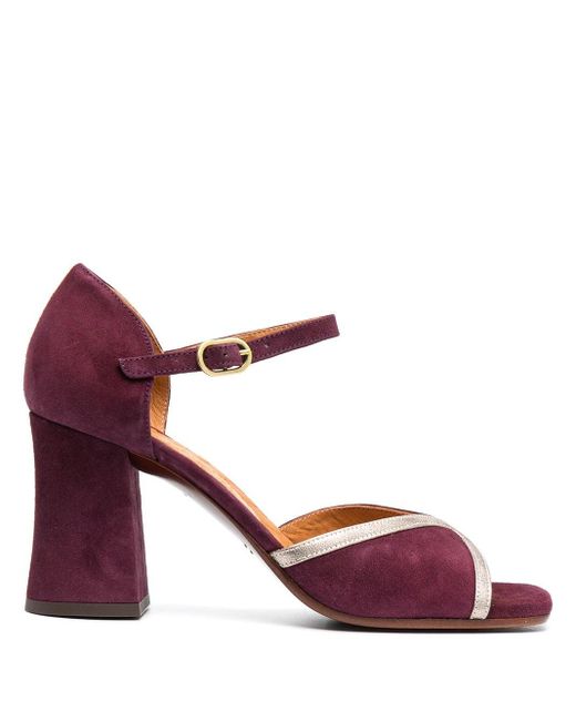 Chie Mihara Suede Petun Block-heel 