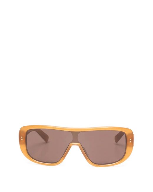 Jacquemus Pink Lunettes De Soleil À Monture Géométrique