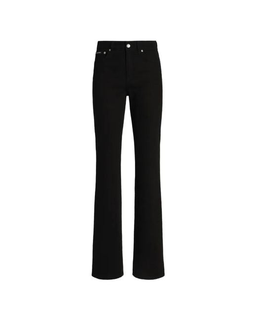 Dolce & Gabbana Black 5-Pocket Denim Trousers