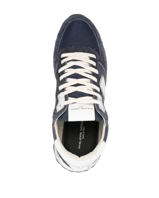 Philippe Model Blue Tropez Haute Sneakers for men