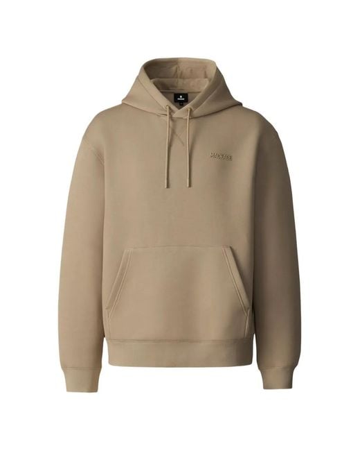 Mackage Natural Krystian Logo-Detail Hoodie for men