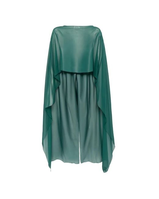 Antonelli Green Herve Sheer Cape