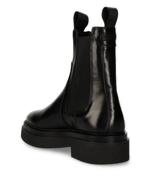 Gant Black Leather Boots