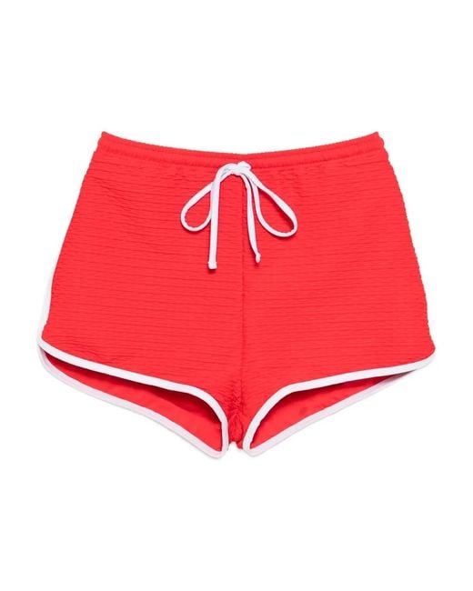 Duskii Red Surf Shorts