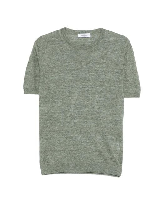 Gran Sasso Green Short-Sleeve T-Shirt for men