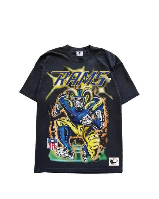 Warren Lotas Black Nfl Los Angeles Rams T-Shirt for men