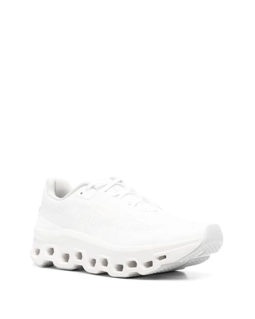On Shoes White Cloudmster Void Sneakers for men