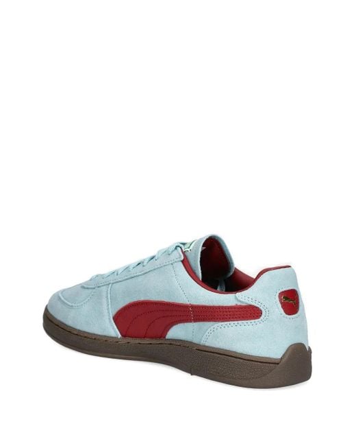PUMA White Suede Sneakers for men