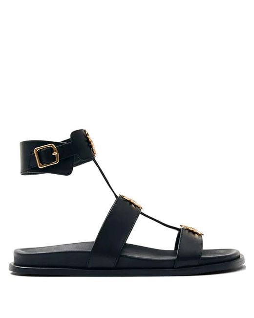 Alohas Blue Clarisa Ankle-Strap Sandals