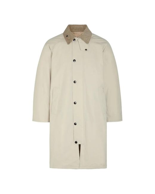 Barbour White Corduroy Collar Jacket for men