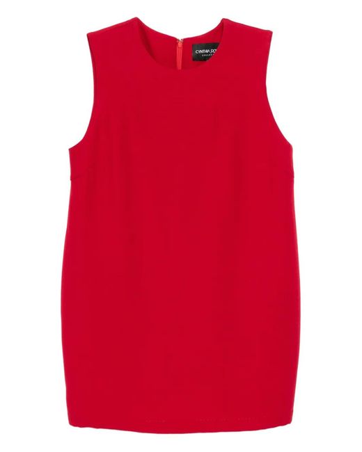 Cynthia Rowley Red Mini Shift Dress