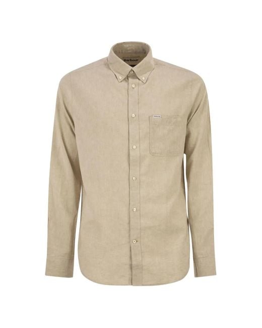 Barbour Natural Pocket Button-Down Shirt for men