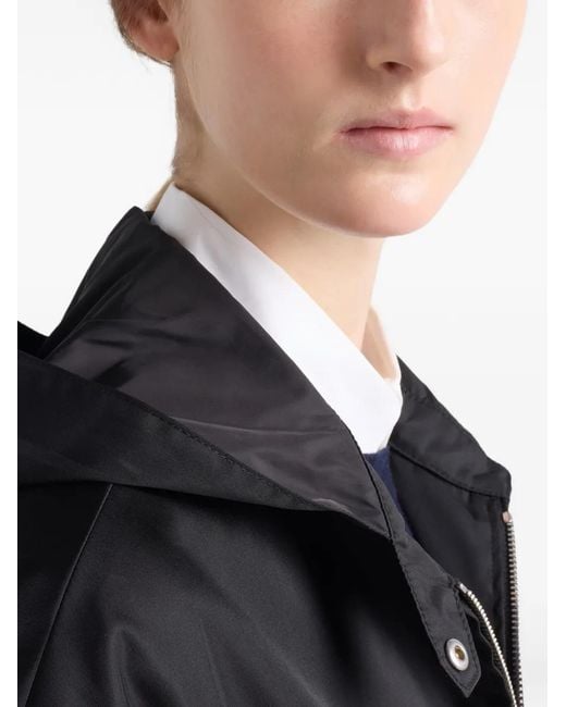 Prada Black Re-Nylon Coat