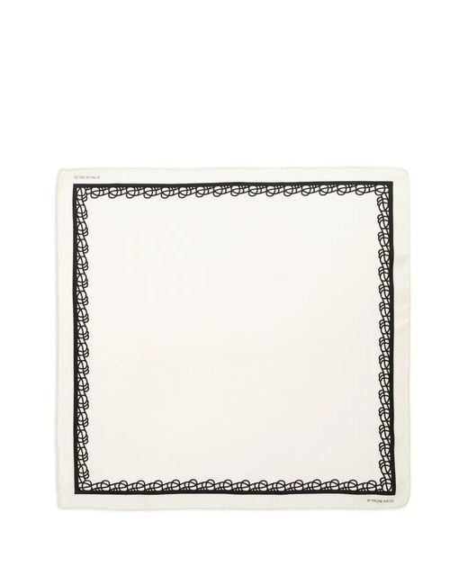 By Malene Birger White Ossa Silk Scarf