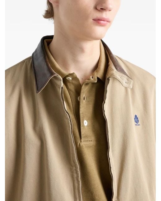 Polo di Prada in Green da Uomo