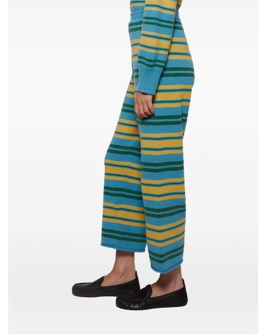 Calle Del Mar Blue Pantalon Paper Stripe