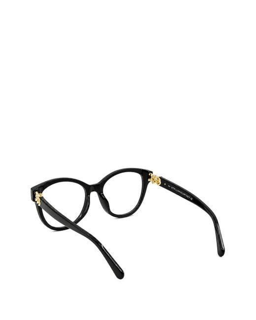 Stella McCartney Black Square-Frame Glasses