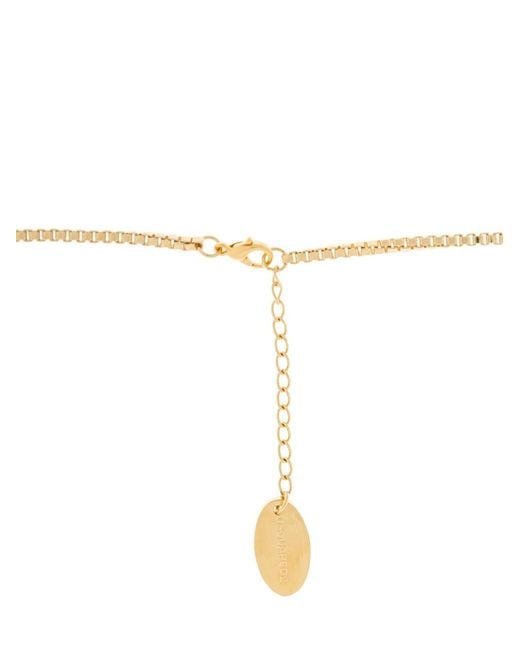DSquared² White Rabbit-Pendant Necklace for men