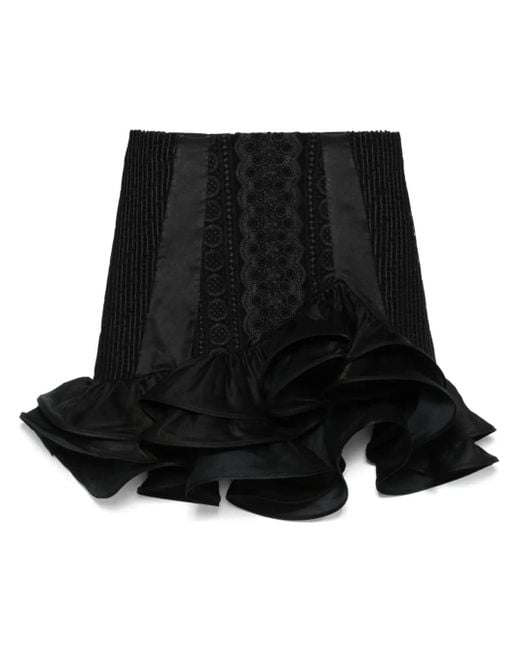 Charo Ruiz Black Melle Mini Skirt