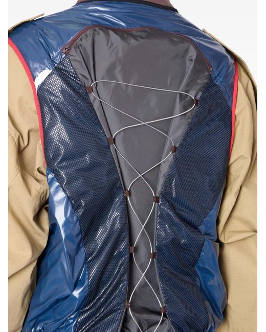 Kolor Blue Veste Zippée À Poches for men