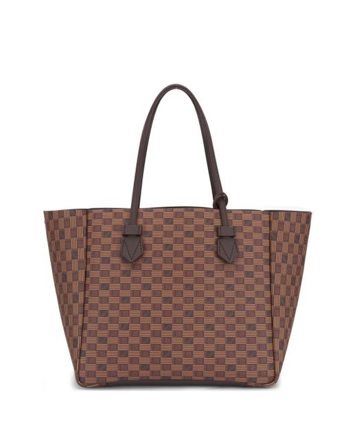 Moreau Brown Vincennes Printed Tote Bag