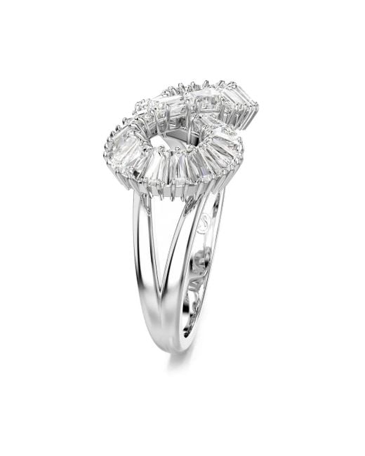 Swarovski White Hyperbola Ring