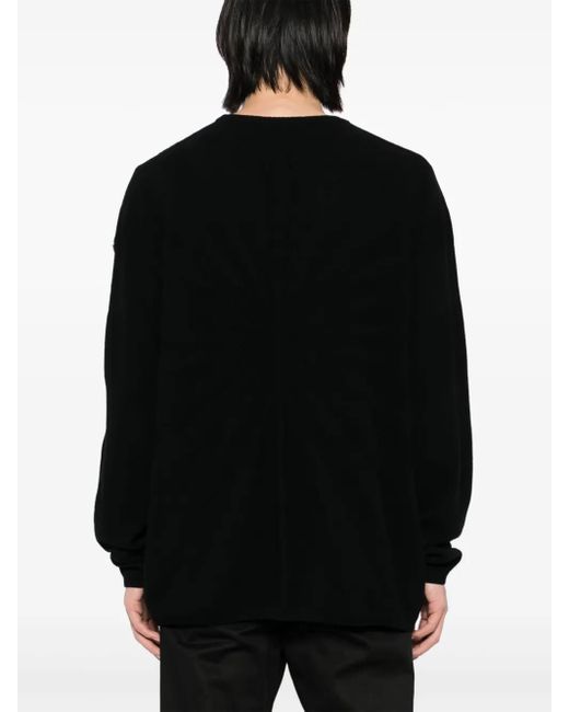 Rick Owens Black Jumbo Jumper for men