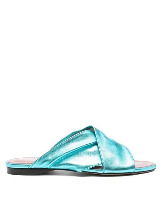 Paris Texas Rose サンダル Green