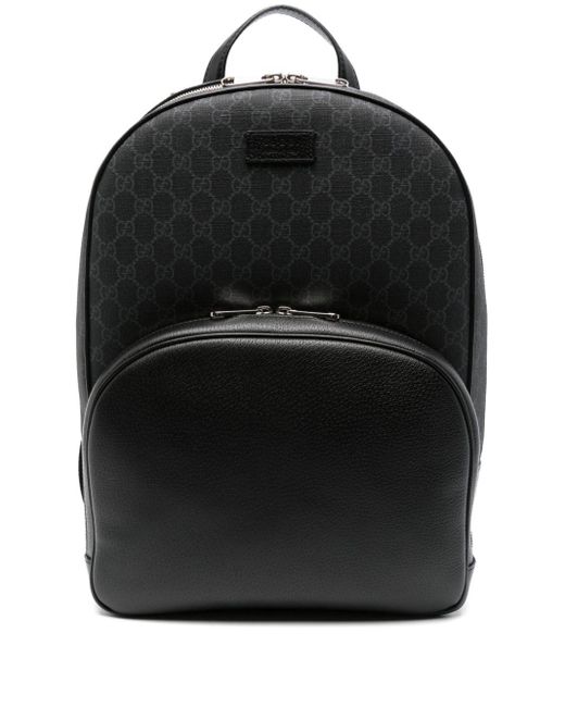 Sac À Dos Médium À Logo Gg Gucci en coloris Black