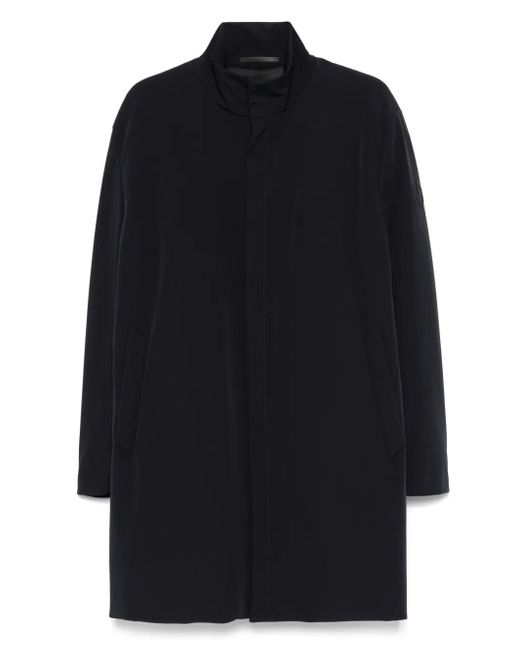 Giorgio Armani Blue Single-Breasted Coat for men