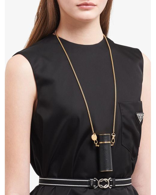 PRADA リップケース　ブラック Prada リップ ケース ブラック | Lyst