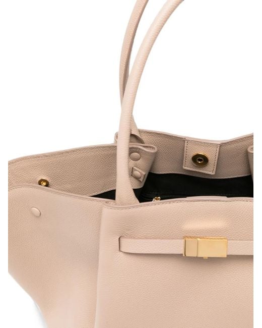 DeMellier London Natural Small New York Leather Tote Bag