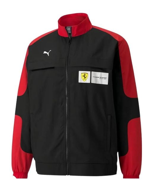 メンズ PUMA Ferrari Race Statement ボンバージャケット Red