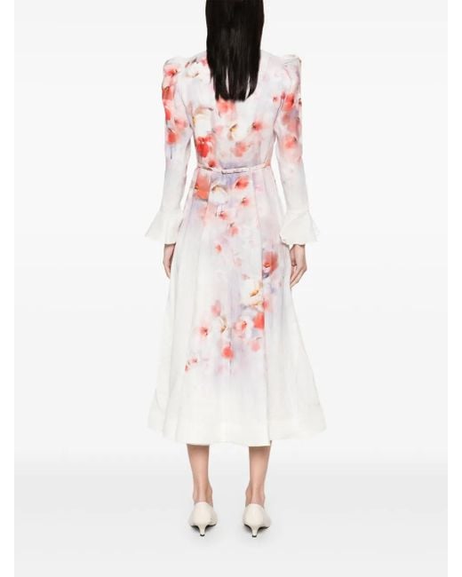 Zimmermann Crush ドレス Multicolor