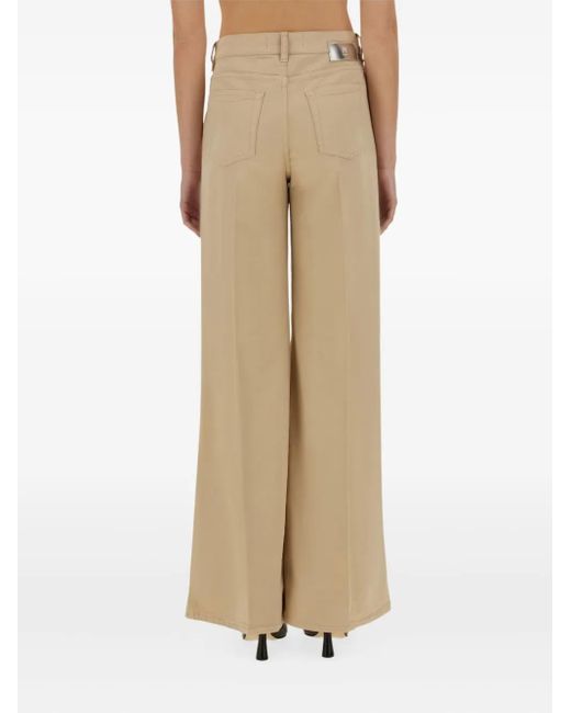 PT Torino ロゴパッチ パンツ Natural