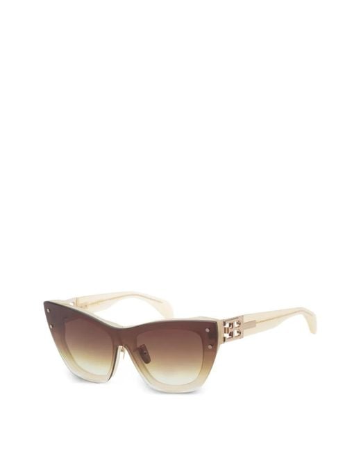 Bugatti White Cat-Eye Frame Sunglasses for men